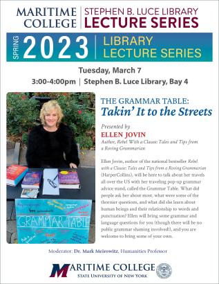 Ellen Jovin Lecture Series Ellen Jovin Lecture Series