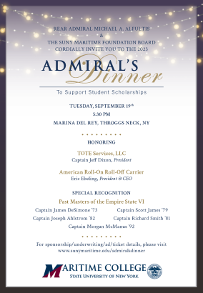 2023 Dinner Invitation
